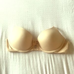 ❗️❗️SALE❗️. Tan strapless patted push up bra
